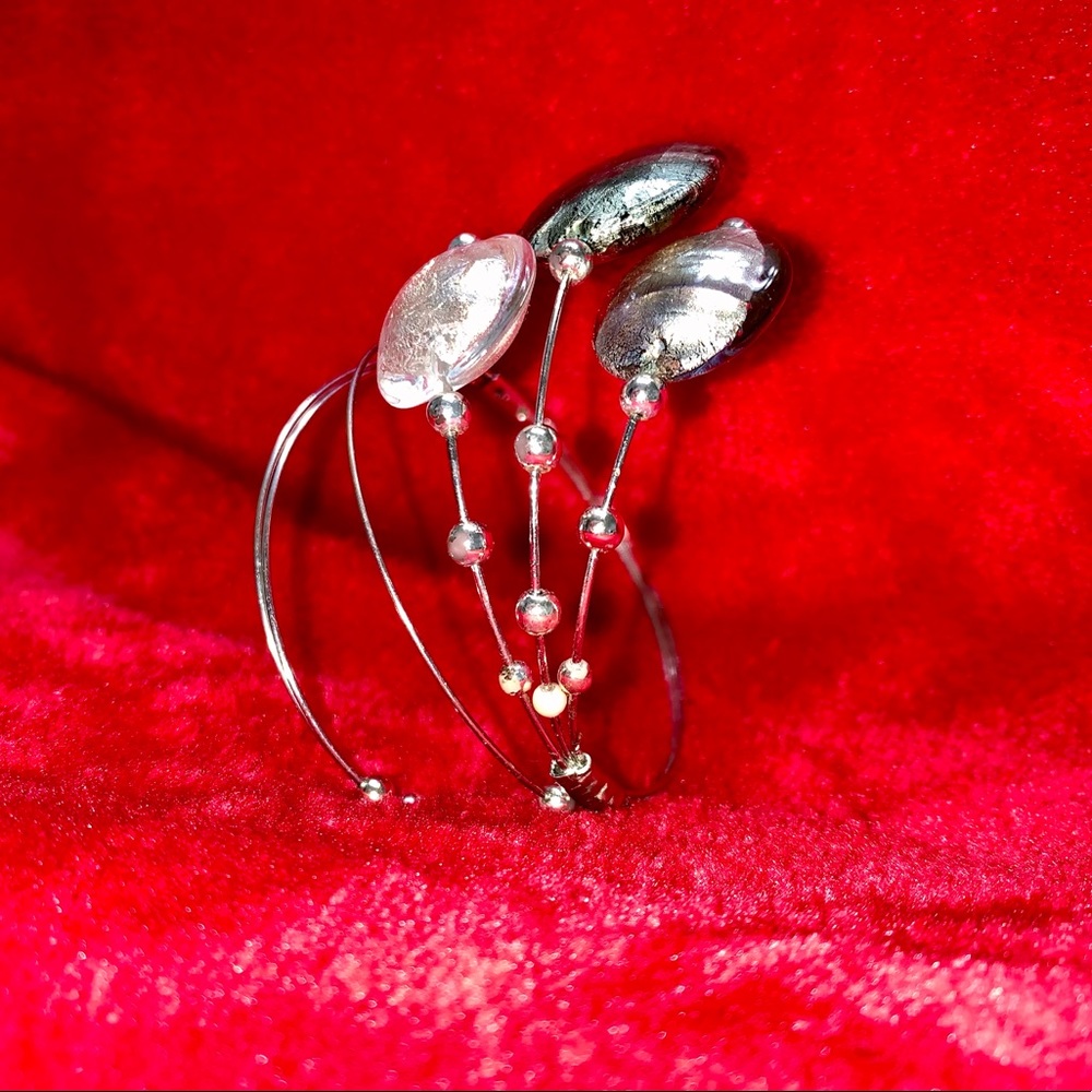 Mother of Pearl Sterling Silver Bracelet